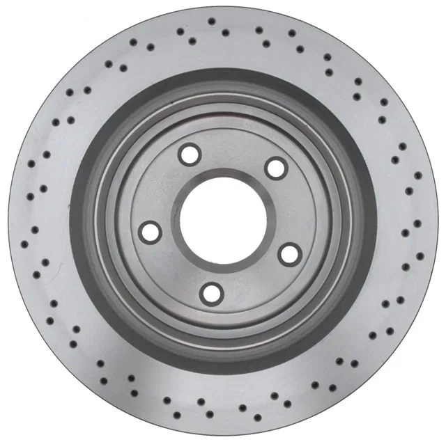 580386 – RAYBESTOS Brake Rotor, OE Replacement Cross Drilled Single - view 3